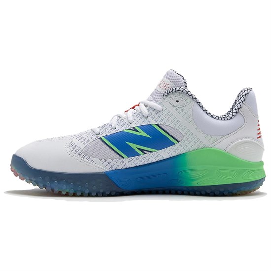 New Balance Fresh Foam 3000v7 Abrasion Resistant Low Top Training Shoes Men's White Green Blue NBPHFS103Q-99 - фото 601902