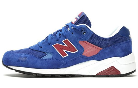 New Balance NB 580 Breathable, Lightweight Coverage Low Top Casual Running Shoes Men's Blue D Width pz--9205500379614089127 - фото 602414