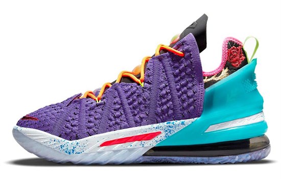 Nike LeBron 18 'Best Of 1018' DM2813-500 - фото 609846