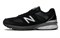 New Balance NB 990 V5 Cushioning Slip Resistant Low Top Running Shoes Men's Black pz--4518590419691766783 - фото 602468