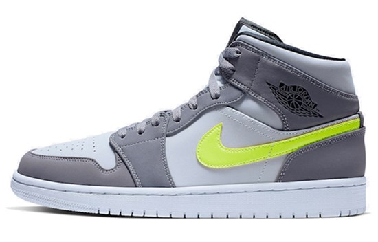 Jordan 1 Mid Gunsmoke Volt 554724-072 - фото 486106