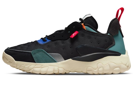 JORDAN Delta 2 Black University Red Mineral Slate CV8121-063 - фото 490417