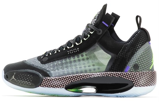 JORDAN Xxxiv Low Black Vapor Green Bleached Coral CZ7750-003 - фото 494998