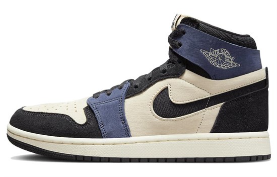 JORDAN 1 High Zoom Air Cmft 2 Muslin Blackened Blue Women's DV1305-104 - фото 495915
