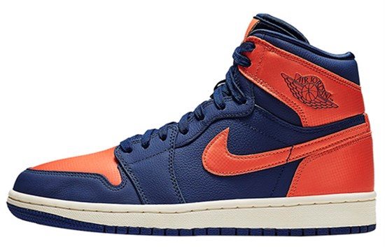 JORDAN 1 Retro High Blue Void Turf Orange Women's AH7389-408 - фото 497367