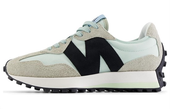 New Balance 327 White Black Grey Light Blue Women's WS327WD - фото 501441
