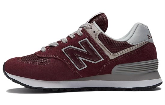 New Balance 574 Core Burgundy White Women's WL574EVM - фото 502483