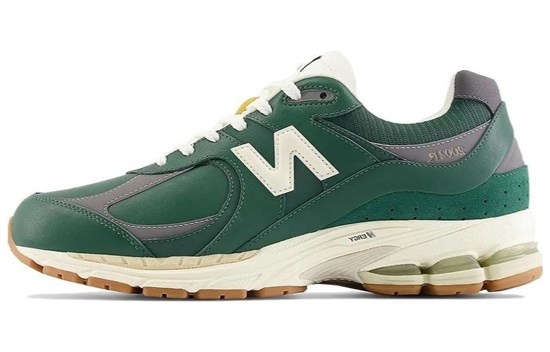 New Balance 2002R Nightwatch Green Vintage Leather M2002RVI - фото 507621