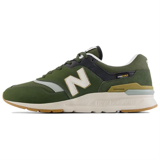 New Balance NB 997H Anti Slip Wear Resistant Low Top Casual Shoes Men's Green CM997HLQ - фото 512939