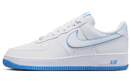 Nike Air Force 1 '07 Low White University Blue Sole DV0788-101 - фото 515281