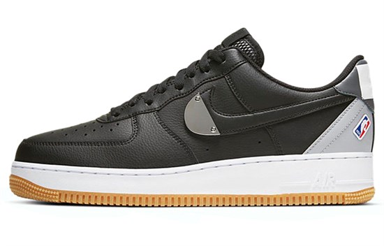 Nike Air Force 1 Low '07 Nba Black Silver CT2298-001 - фото 516173