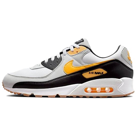 Nike Air Max 90 Anti Slip Wear Resistant Low Top Casual Shoes Men's White FB9658101 - фото 518804