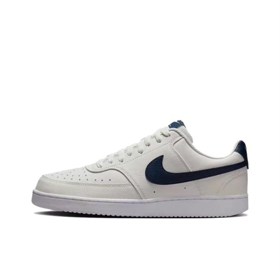 Nike Court Vision Low 'Summit White Navy' HQ4867-101 - фото 528608