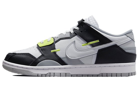 Nike Dunk Low Scrap Wolf Grey Light Lemon Twist DC9723-001 - фото 529787