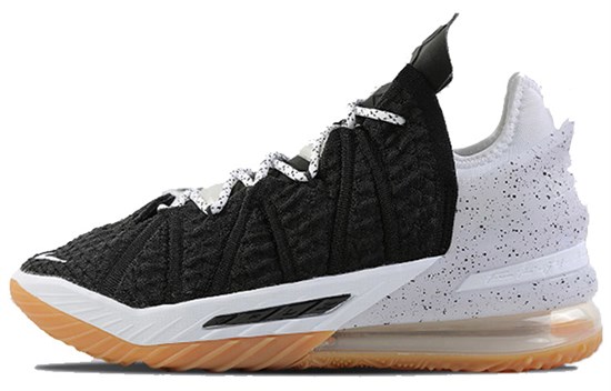 Nike LeBron 18 EP 'Black White Gum' CQ9284-007 - фото 534357