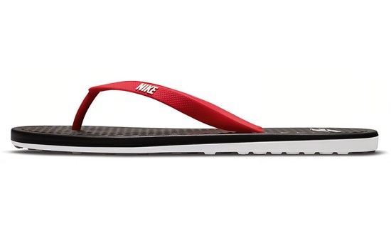Nike On Deck Flip Flop 'Black University Red' CU3958-007 - фото 536725