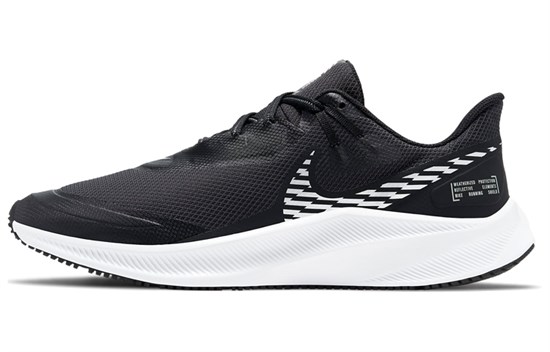 Nike Quest 3 Shield 'Black Metallic Silver' CQ8894-001 - фото 537306
