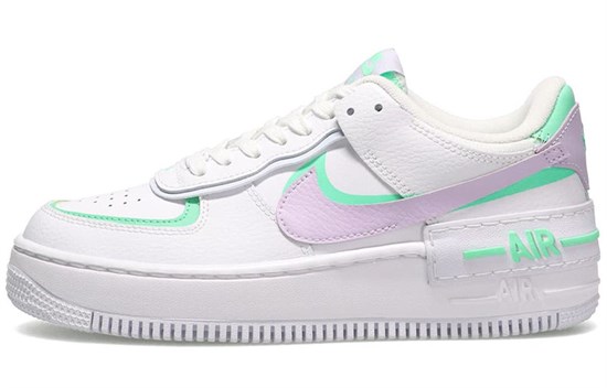 Nike Air Force 1 Low Shadow Infinite Lilac Football Grey Women's CU8591-103 - фото 544294