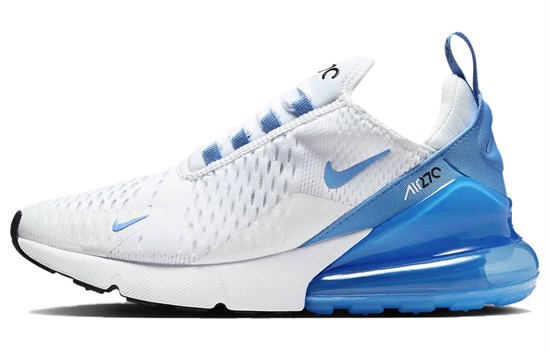 Nike Air Max 270 White University Blue Women's AH6789-118 - фото 546032