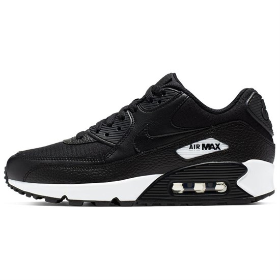 Nike Air Max 90 Black White Black Women's 325213-064 - фото 546195