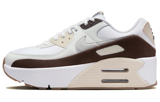 Nike Air Max 90 LV8 'White Baroque Brown' Women's FD4328-102 - фото 546436