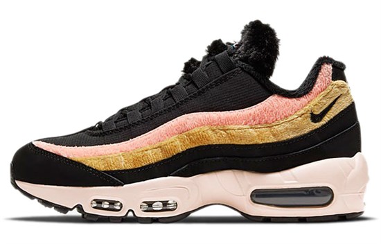 Nike Air Max 95 Black Fur Women's DB9577-001 - фото 546690