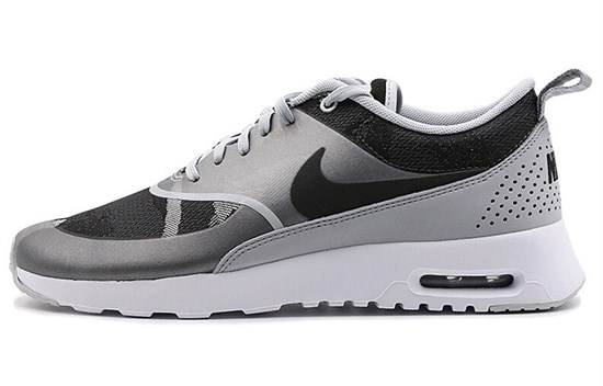 Nike Air Max Thea Casual Shoes Women's Low Top Black/Silver 844955-002 - фото 548873