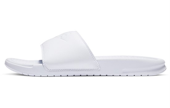 Nike Benassi Jdi Slide 'Triple White' Women's 343881-115 - фото 551119