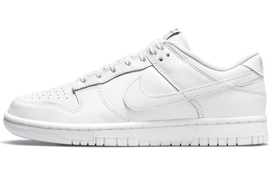 Nike Dunk Low Triple White 2021 Women's DD1503-109 - фото 555008
