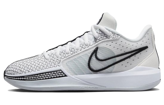 Nike Sabrina 1 Magnetic 'White Black Silver' Women's FQ3389-103 - фото 559101