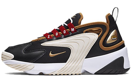 Nike Zoom 2K Icon Clash Black Metallic Gold Women's AO0354-005 - фото 561250