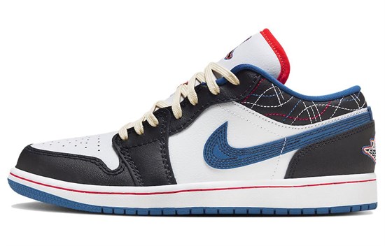 Air Jordan 1 Low SE 'Industrial Blue Sashiko' FV3622-141 - фото 562150