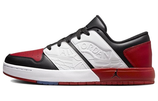 JORDAN Nu Retro 1 Low Varsity Red Black DV5141-601 - фото 565124