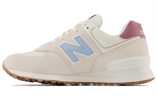 New Balance 574 Beige Baby Pink Ecru Blue Women's WL574RD - фото 568088