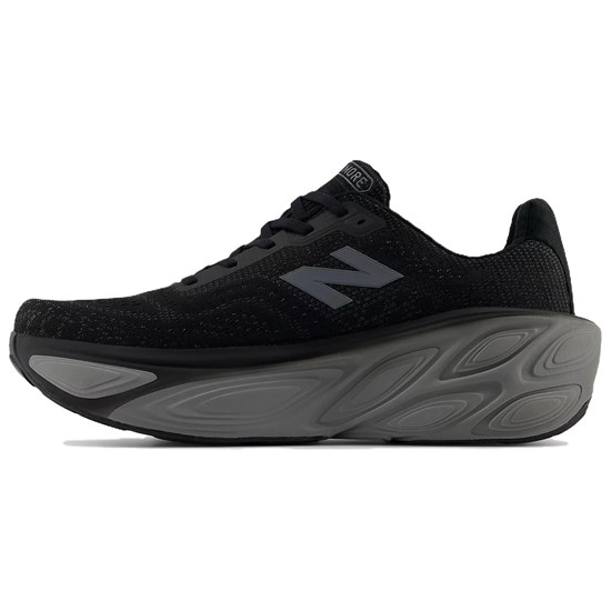 New Balance Fresh Foam X More V5 Black Linen Silver Metallic MMORLK5 - фото 571575
