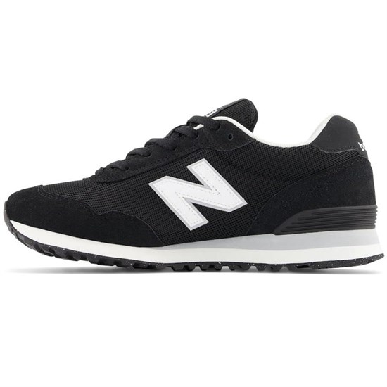 New Balance NB 515 Cushioned Slip Resistant Low Top Running Shoes Men's Black ML515BLK - фото 571892