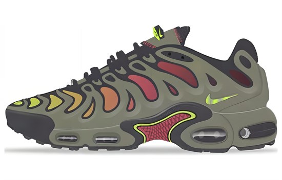Nike Air Max Plus Drift Light Silver Volt FD4290-009 - фото 575768