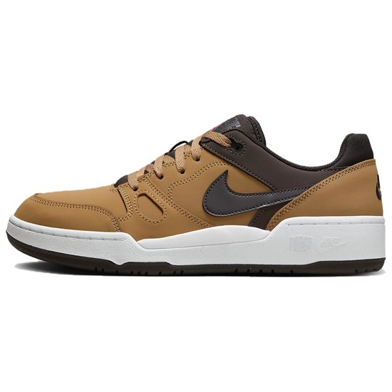 Nike Full Force Anti Slip Wear Resistant Low Top Skateboard Shoes Men's Brown HF7734-200 - фото 580358