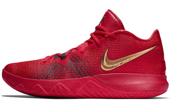 Nike Kyrie FlyTrap Ep University Sepatu Basket 'University Red' AJ1935-600 - фото 581873