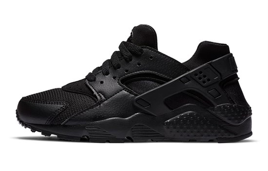 Nike Air Huarache Run Triple Black 2019 GS 654275-016 - фото 587674