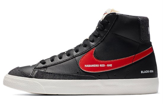 Nike Blazer Mid 77 Color Code   Black Women's DA2142-046 - фото 591065