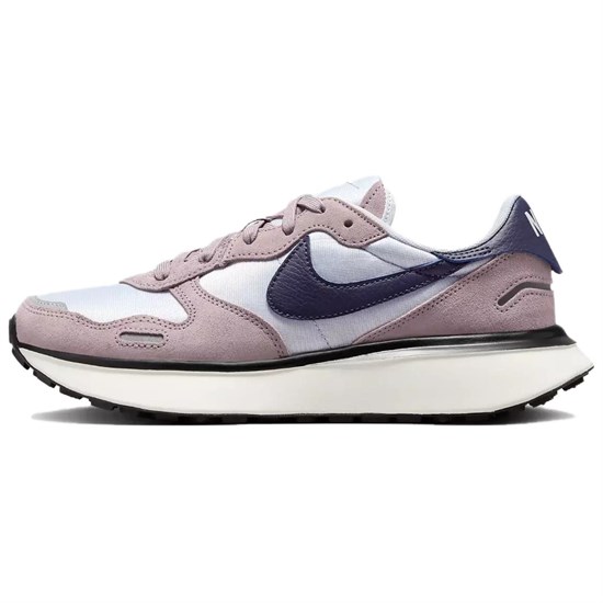 Nike Phoenix Waffle Anti Slip Wear Resistant Low Top Casual Shoes Women's Pink White Black FD2196-003 - фото 594205
