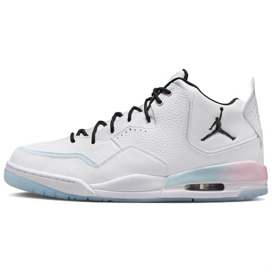 Jordan Courtside 23 Anti Slip Wear Resistant Mid Top Vintage Basketball Shoes Men's White IH0650-141 - фото 597455