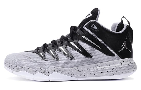 Jordan CP3 9 Cushioned Slip Resistant Low Top Basketball Shoes Men's Gray Black 829217-003 - фото 597461