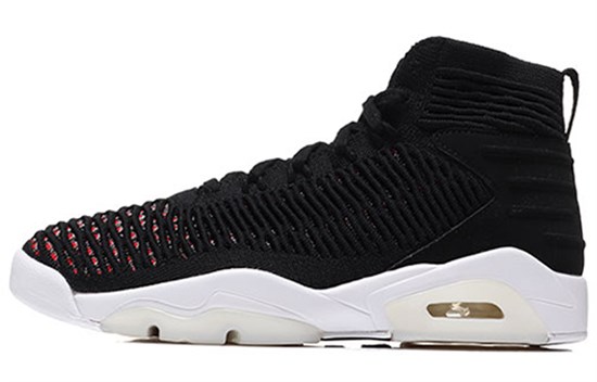 JORDAN Flyknit Elevation 23 Black University Red AJ8207-023 - фото 597617
