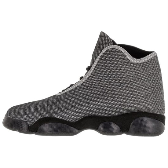 Jordan Horizon Anti Slip Wear Resistant High Top Vintage Basketball Shoes Men's Black Silver 819851-010 - фото 597727