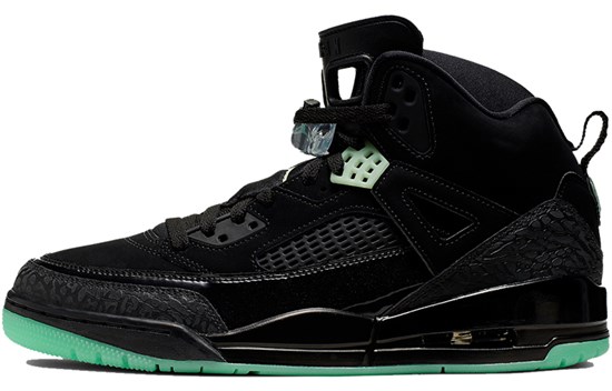 JORDAN Spizike Black Green Glow 315371-032 - фото 598210