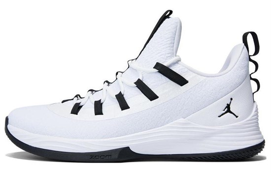 JORDAN Ultra.Fly 2 Low White Black AH8110-100 - фото 598387