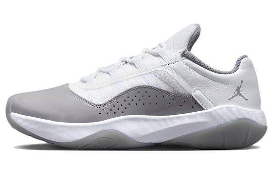 JORDAN 11 CMFT LowWhite Black Cement Grey Women's DV2629-101 - фото 598636