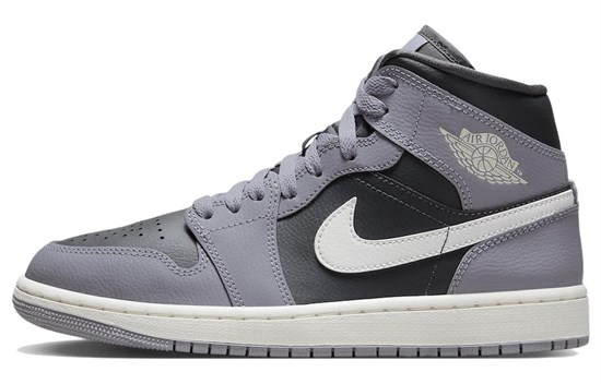 JORDAN 1 Mid Cement Grey Women's BQ6472-022 - фото 598873